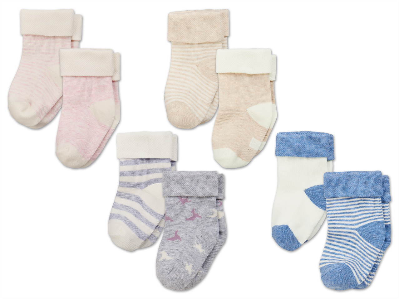LUPILU(R)PURE COLLECTION Baby Söckchen, 2 Paar1