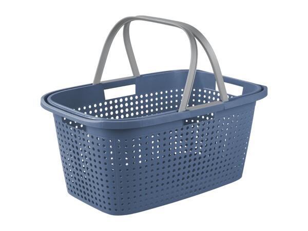 Blue Laundry Basket
