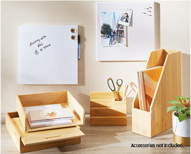 Bamboo Office Storage