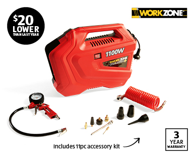 Portable Air Compressor 1100W