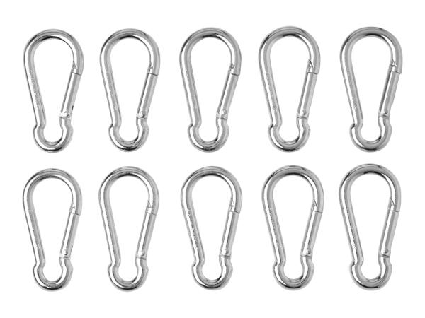Carabiner Clips or D-Shackles