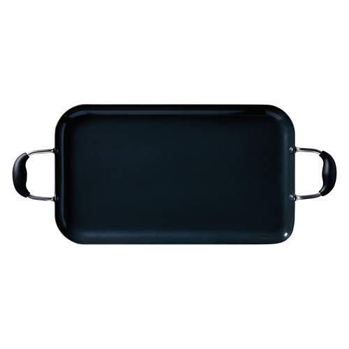 Two Burner Griddle, Black