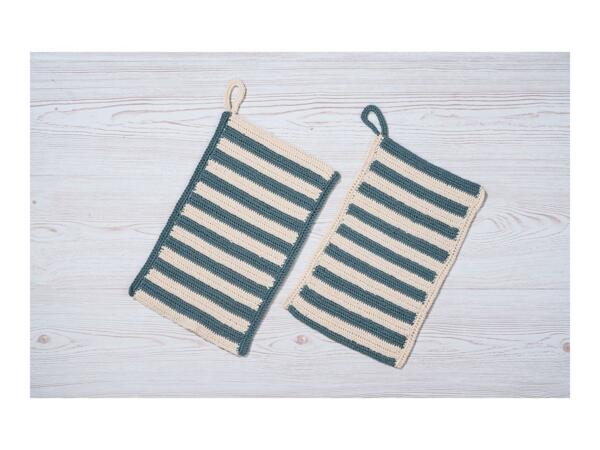 Crelando Cotton Yarn Set - Dishcloth Crochet Set