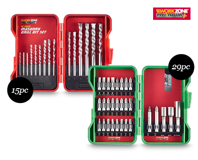 Assorted Drill and Bit Sets