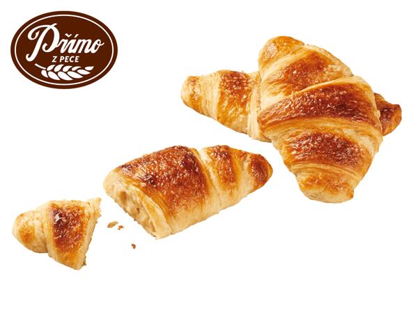 Croissant s máslem s vanilkou a karamelem