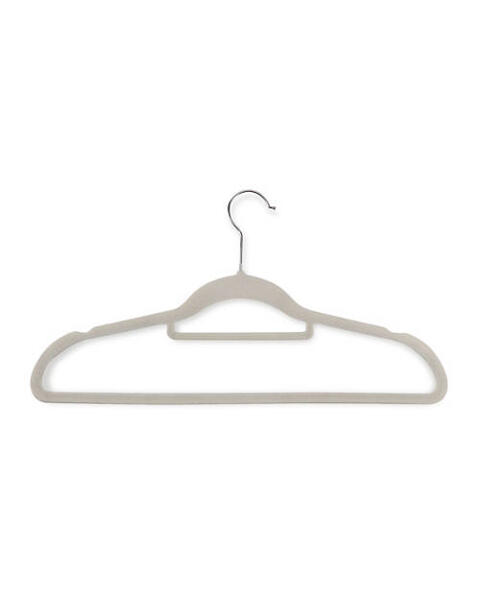 Flocked Hangers or Pegs