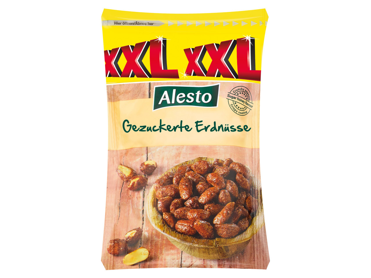 ALESTO Gezuckerte Erdnüsse 350 g