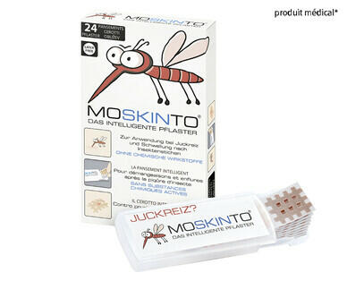 MOSKINTO(R) 
 PANSEMENTS POUR PIQÛRES D'INSECTES