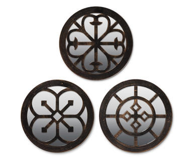 Huntington Home 3-Piece Decorative Wall Mirror Assortment