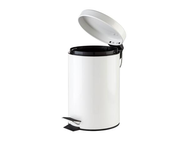 Livarno Home Pedal Bin - White