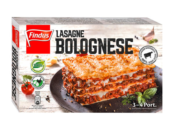 Lasagne à la bolognaise Findus