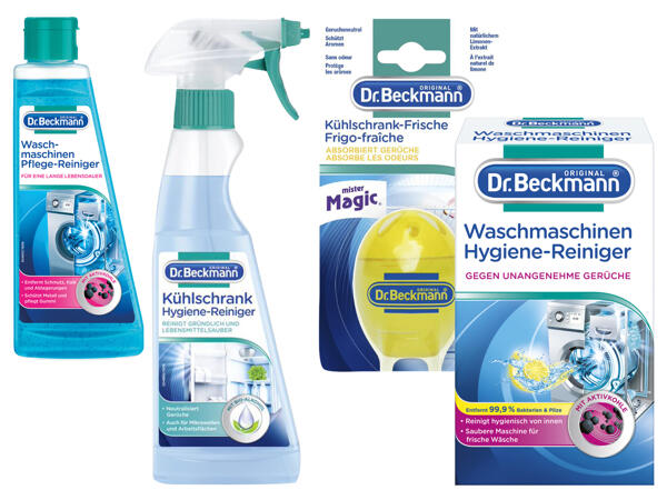 Dr. Beckmann Kühlschrank/ Waschmaschinen Hygiene-Reiniger/Frische-Duft