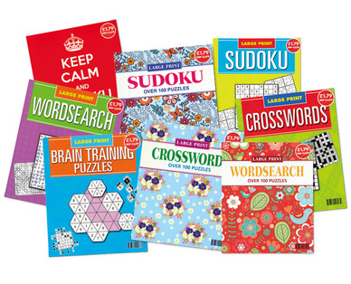 Large Print Puzzle Books