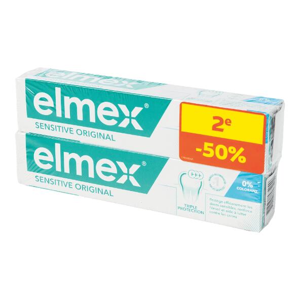 ELMEX(R) 				Zahnpasta Sensitive, 2 St.