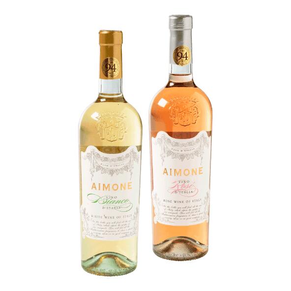 Italienischer Weiß- oder Roséwein ‚Aimone‘