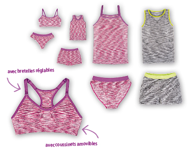 Sous-vêtements de sport pour ados CRANE(R)