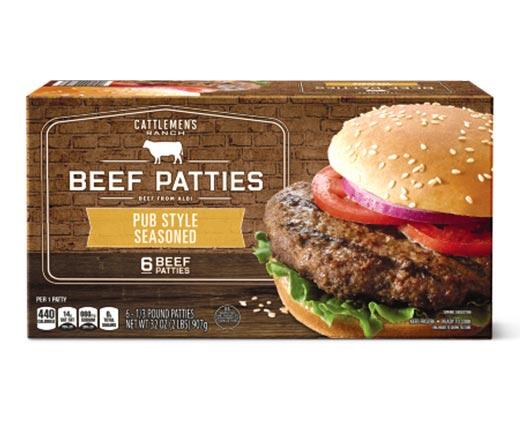 Cattlemen's Ranch 
 Prime Rib or Pub Style Beef Patties