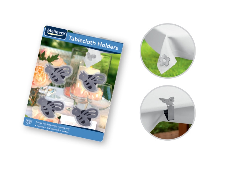 MELINERA(R) Tablecloth Holders