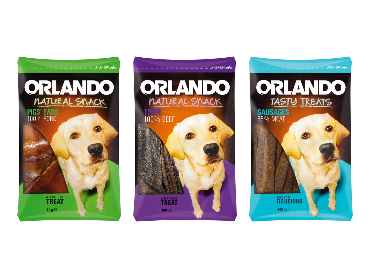 Snacks pour chiens naturels