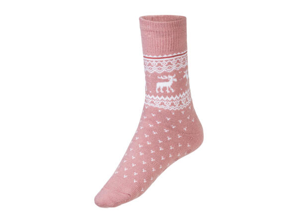 Esmara Ladies' Thermal Socks - 2 pairs
