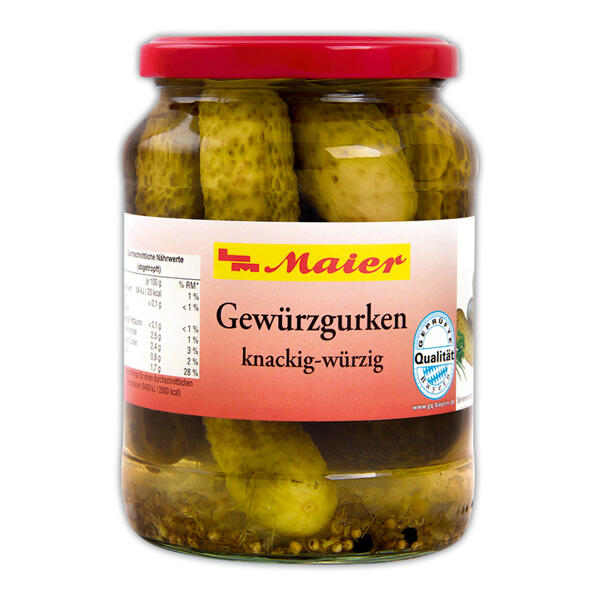 Gewürzgurken / Gurkensticks