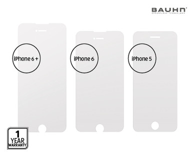 TEMPERED GLASS SCREEN PROTECTOR FOR IPHONE 5, 6 OR 6 PLUS