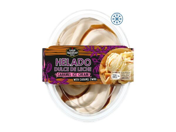 Latin American Style Dulce de Leche Ice Cream