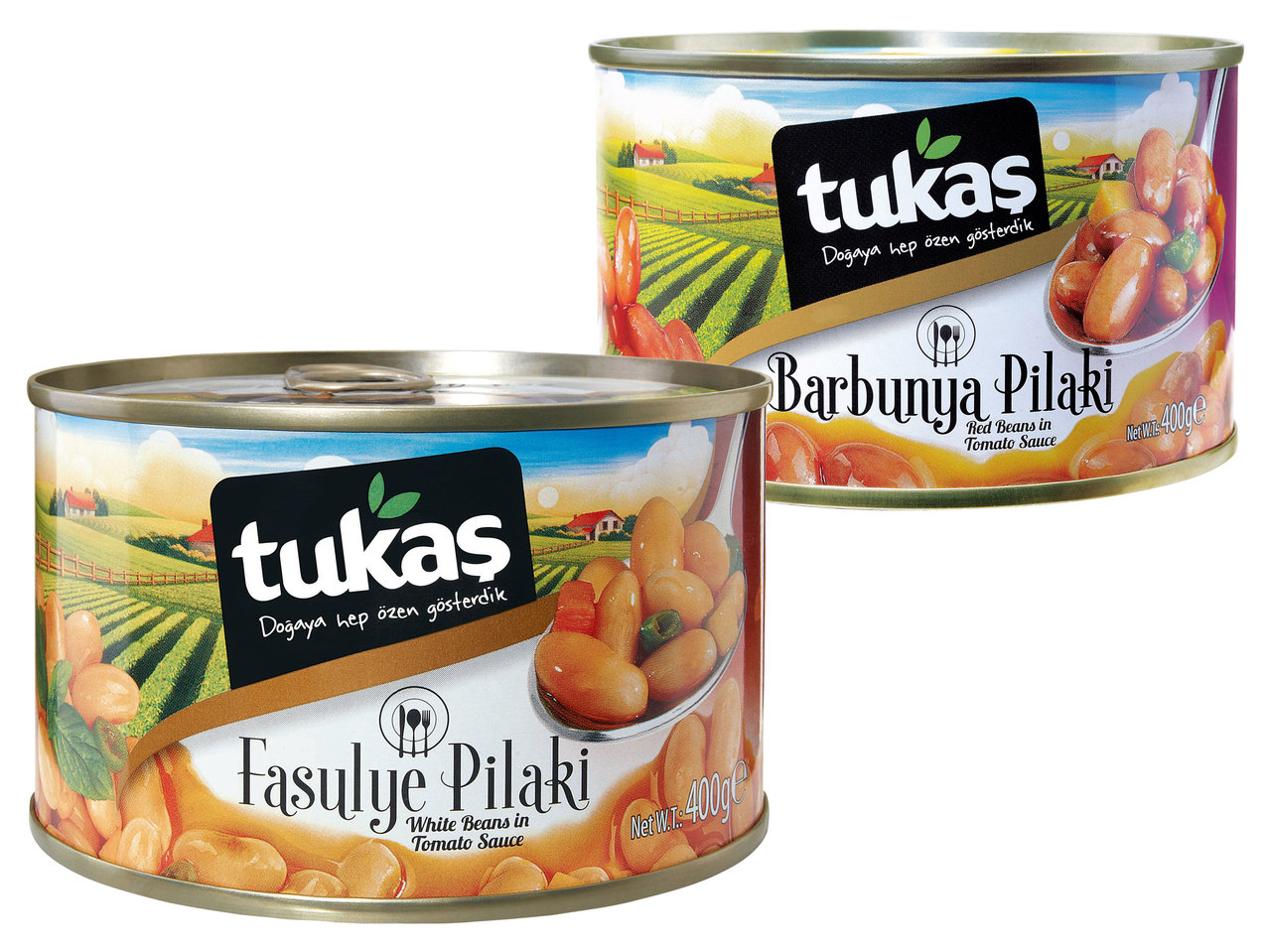 TUKAŞ Weiße oder rote Bohnen in Tomatensauce
