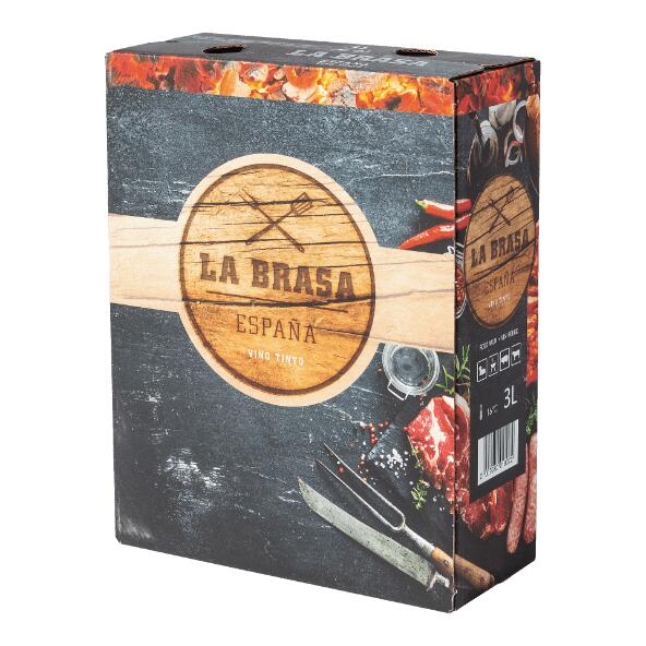 Spaanse rode wijn "La Brasa"