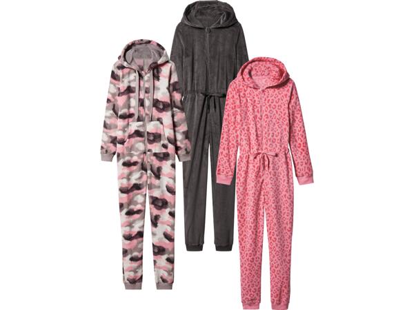 Jumpsuit i plysch