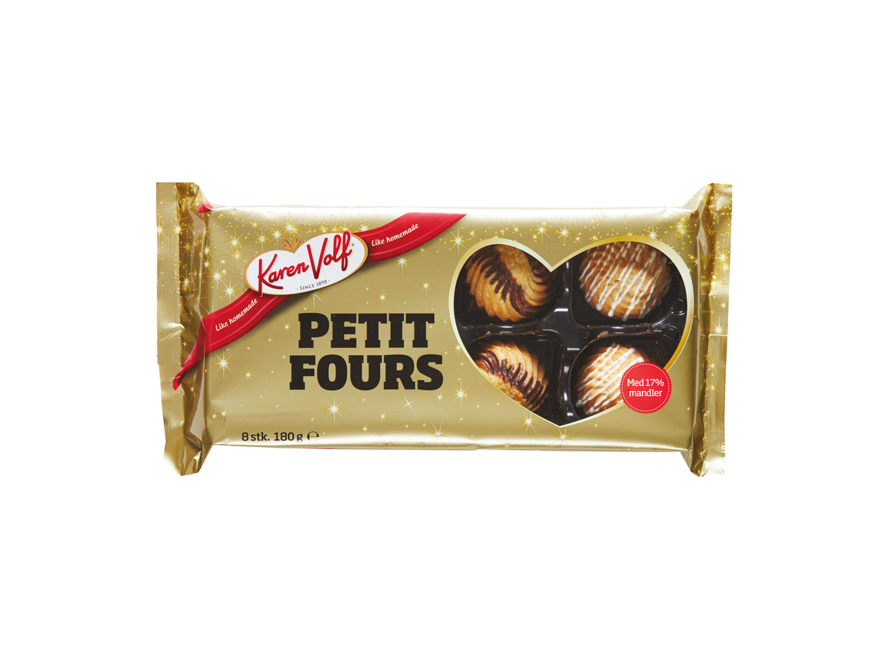 KAREN VOLF Petit fours eller kransekagestykker