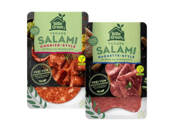 Pflanzliche Salami