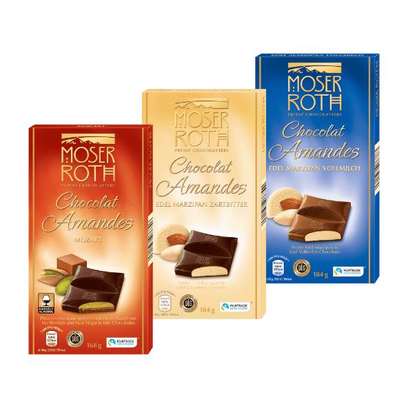 Chokolade med marcipan