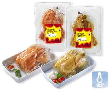 Poulet à rôtir au paprika/à l'ail