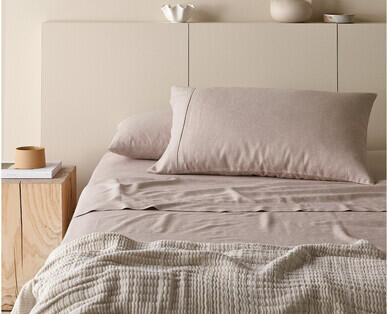 Linen Bamboo Sheet Set - Queen Size