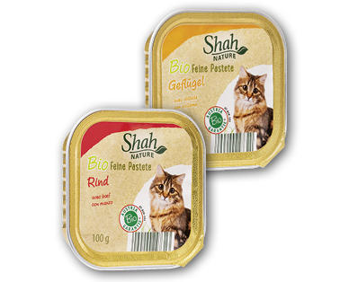 SHAH NATURE Nourriture bio pour chats