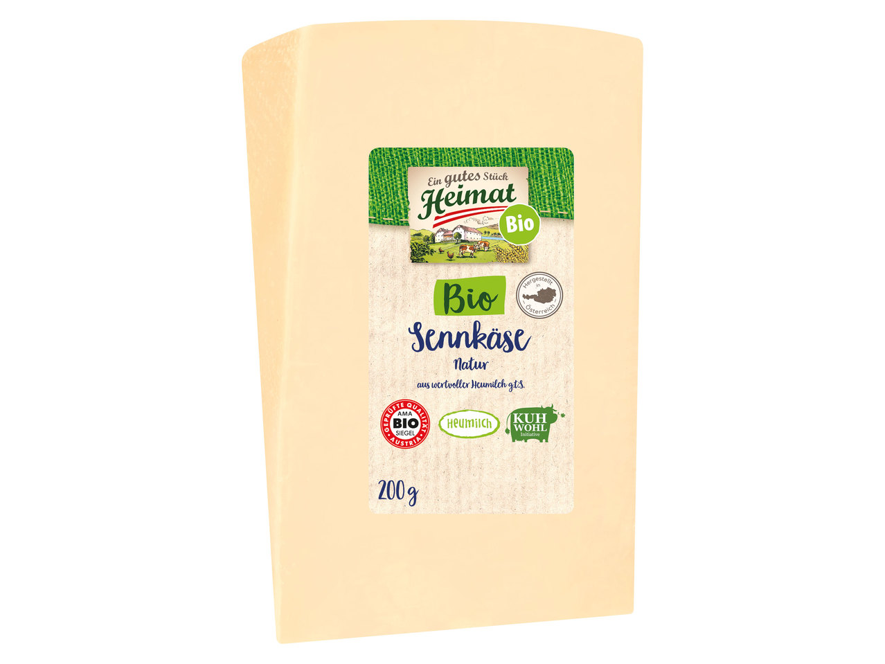 EIN GUTES STÜCK HEIMAT Bio-Heumilch-Sennkäse