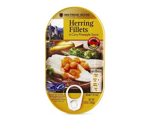 Deutsche Küche
Herring Fillets in Flavored Sauce