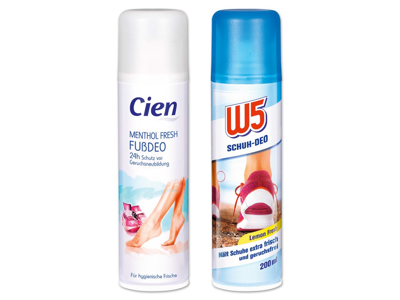 CIEN/W5 Menthol Fresh Fußdeo/Schuh-Deo