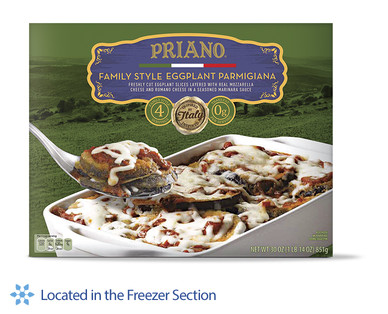 Priano Family Style Eggplant Parmigiana