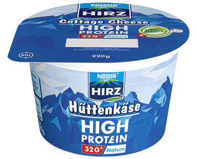 NESTLÉ(R)/HIRZ(R) 
 HÜTTENKÄSE HIGH PROTEIN