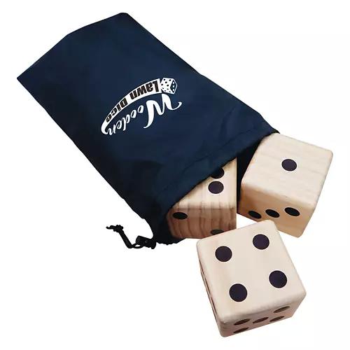 Wooden Dice Game Set