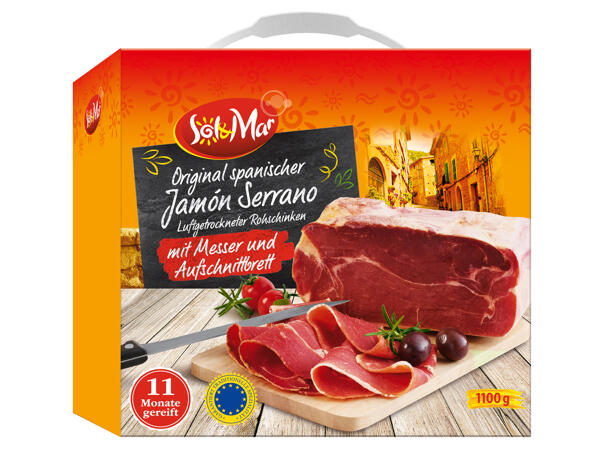 Jamón Serrano am Stück