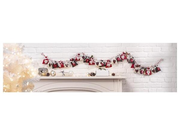 LIVARNO home Adventní kalendář z filcu