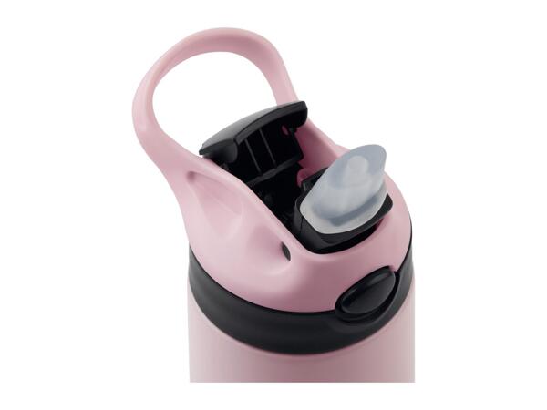 Silvercrest Pink Double-Walled Stainless Steel Drinks Bottle