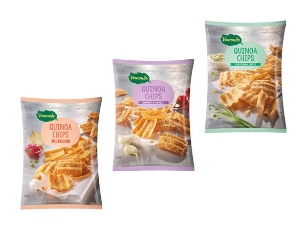 Chips de quinoa