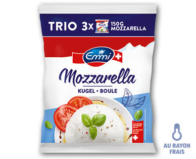 Trio de mozzarella EMMI