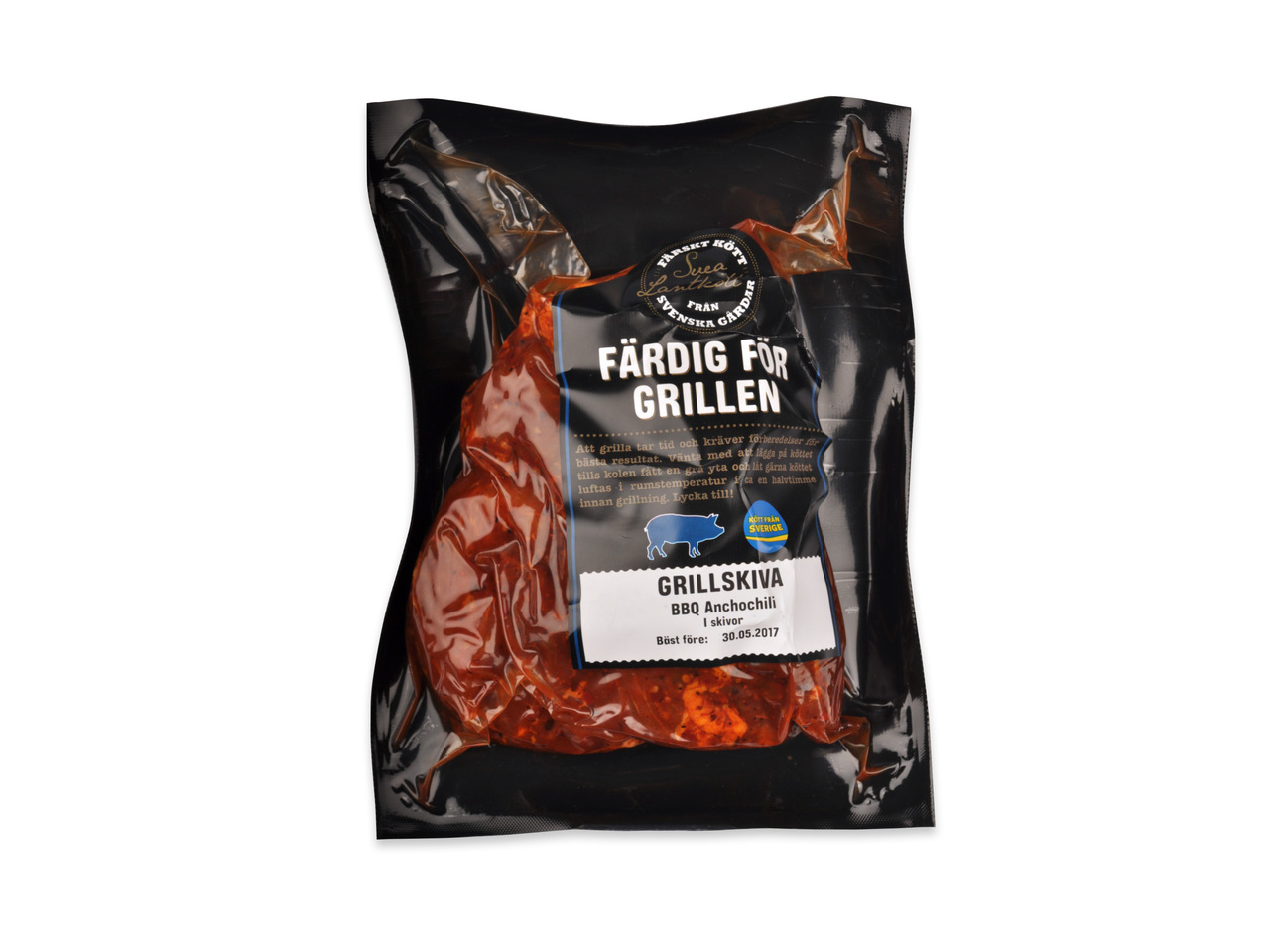 GRILLSKIVA BBQ ANCHOCHILI