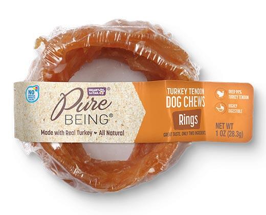 Pure Being Turkey Tendon Dog Chews Assorted Varieties