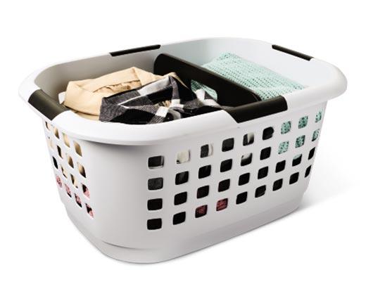 Easy Home 
 Divided Laundry Basket